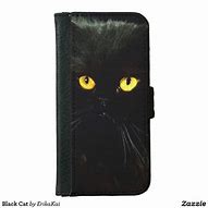 Image result for Black Cat iPhone 8 Plus Wallet Case