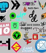 Image result for YouTubers Logos Name