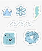 Image result for Stickers Azules Aesthetic