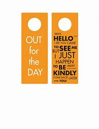 Image result for Door Hanger Template