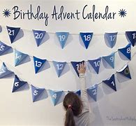 Image result for Birthday Advent Calendar