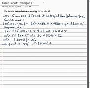 Image result for Limit Proof