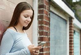 Image result for Girl Texting On Cell Phone