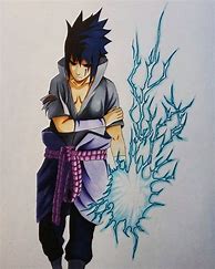 Image result for sasuke uchiha chidori draw