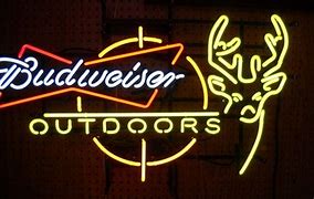 Image result for Budweiser Outdoor Sign