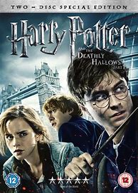 Image result for Harry Potter Deathly Hallows DVD