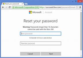 Image result for Microsoft User Password Reset
