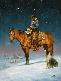 The Epoch Times: Cowboy artist raised on Texas ranch paints old west ...
