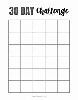 Image result for 21 Day Challenge Blank Calendar