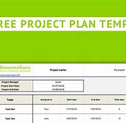 Image result for Easy Project Plan Excel Template