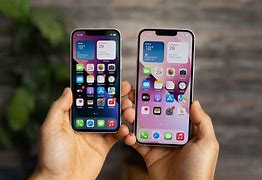 Image result for iPhone 13 Mini Next to iPhone 13