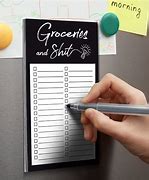 Image result for Magnetic Grocery Shopping List Pad