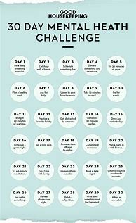 Image result for 30-Day Journal Challenge Mental Health