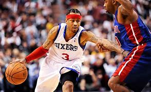Image result for Sixers Allen Iverson Logo