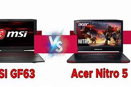 Image result for MSI vs Acer Nitro 5