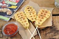 Image result for Waffle Corn Dogs
