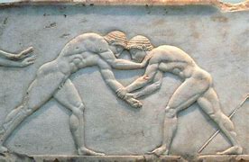 Image result for Ancient Greek Olympics Wrestling
