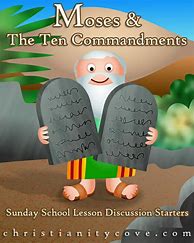 Image result for Commandment Sunday School Lesson
