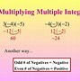 Image result for Multiplying Integers