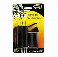 Image result for Adhesive Black Clips