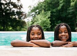 Image result for Black Person Swimming in Pool