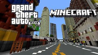 Image result for Minecraft and GTA 5 Crossover