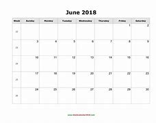 Image result for June 2018 Monthly Calendar Printable Free PDF