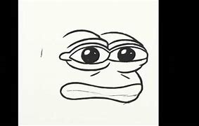 Image result for 2D Shape Face Pepe Frog