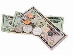 Image result for money bill and coin