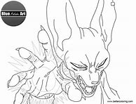 Image result for Dragon Ball Coloring Pages Beerus