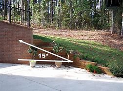 Image result for What Does Yard Look Like with 15 Degree Slope