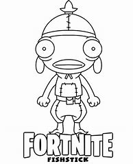 Image result for Fortnite Coloring Pages Printable Fish Stick