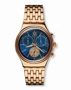 Image result for Blue Dial Rose Gold Watch
