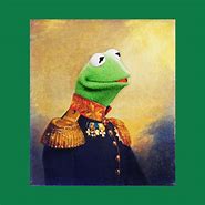 Image result for Kermit the Frog in the Army