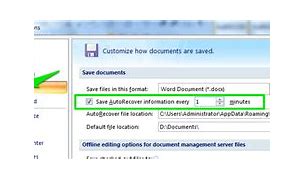 Image result for How to Access Document Recovery in Word