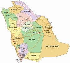 Image result for Saydi Arabia by Regions
