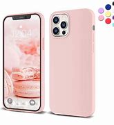 Image result for Apple Chalk Pink Silicone Case iPhone 12