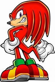 Image result for Knuckles the Echidna Sonic Adventure Art