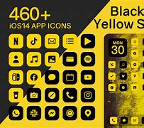 Image result for Interface Icon Yellow and Black Color