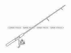 Image result for Fishing Rod Stencil