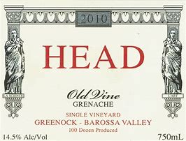 Image result for Head Old Vine Grenache Greenock