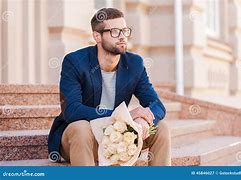 Image result for Men Waiting by Phone