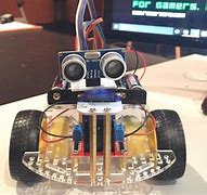 Image result for Arduino Car with Ultrasonic Sensor