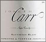 Image result for Joseph Carr Sauvignon Blanc
