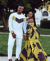 Image result for His and Hers African Outfits