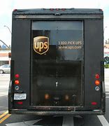 Image result for Back View UPS Truck