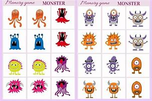 Image result for Memory Hotel Monster Board Game