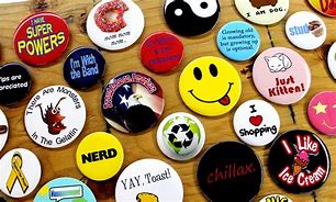 Image result for Pin Back Buttons