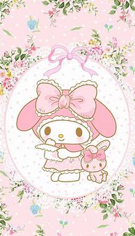 Image result for Hello Kitty Và Melody