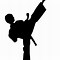 Image result for Clip Art Black and White Martial Arts